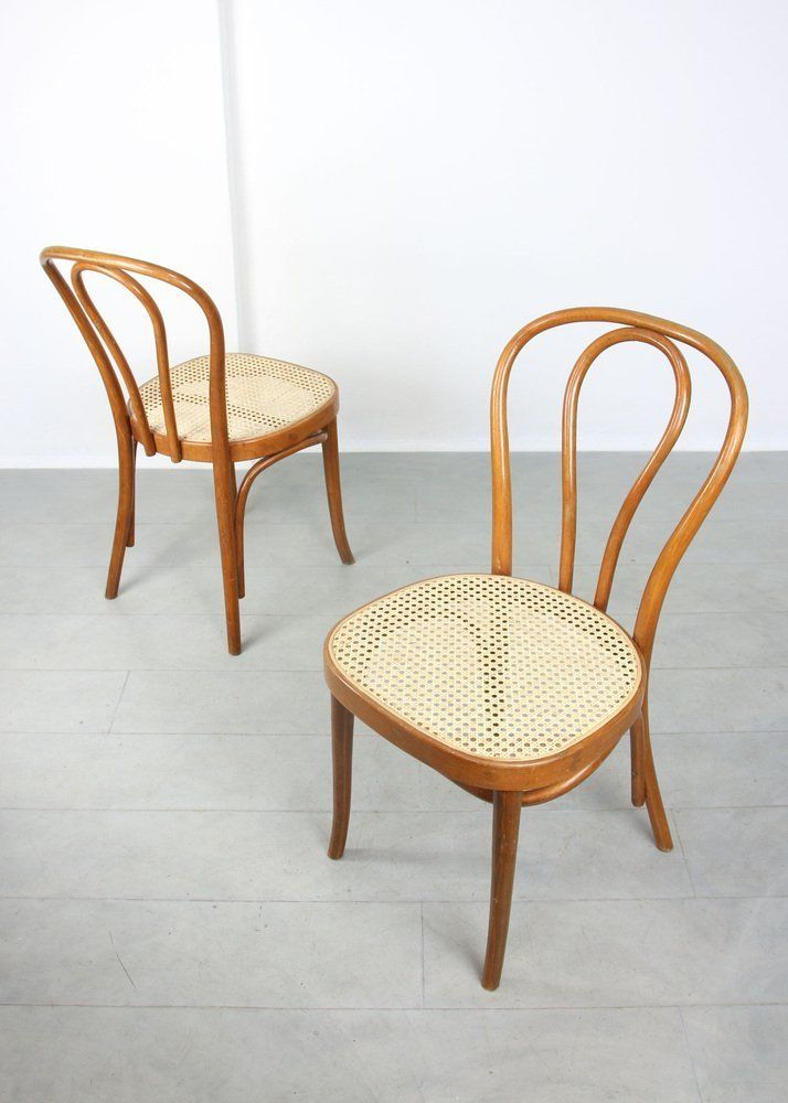 1357.0 Vintage No. 218 Dining Chairs By Michael Thonet, Set Of 2 photo