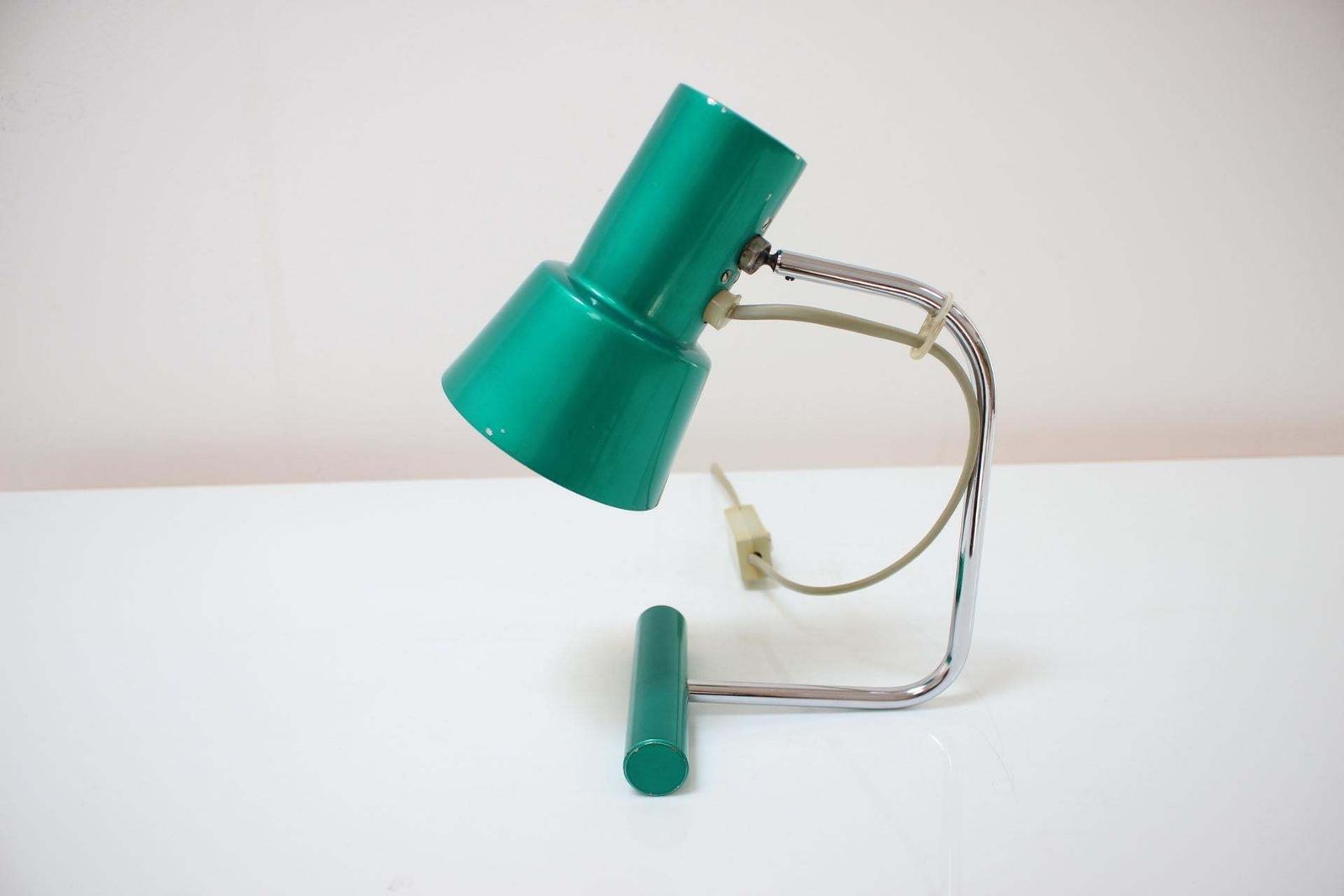 Mid Century Table Lamp Designed By Josef Hurka For Napako, 1970's photo Lighting
