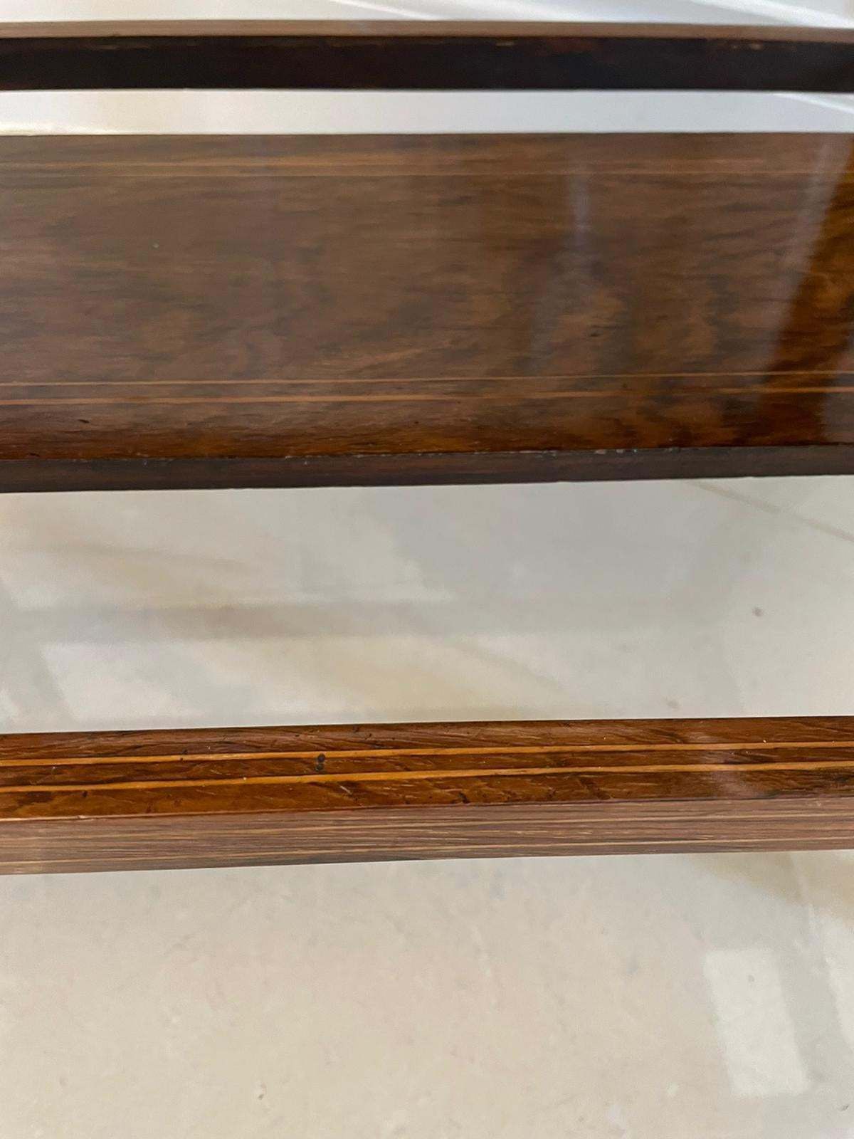 photo furniture Unusual Antique Edwardian Quality Rosewood Inlaid Centre Table