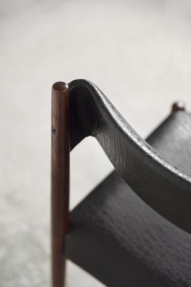 Mid Century Modern Dutch Dining Chairs By Aksel Bender Madsen For Bovenkamp, 1960s, Set Of 2 photo vintage