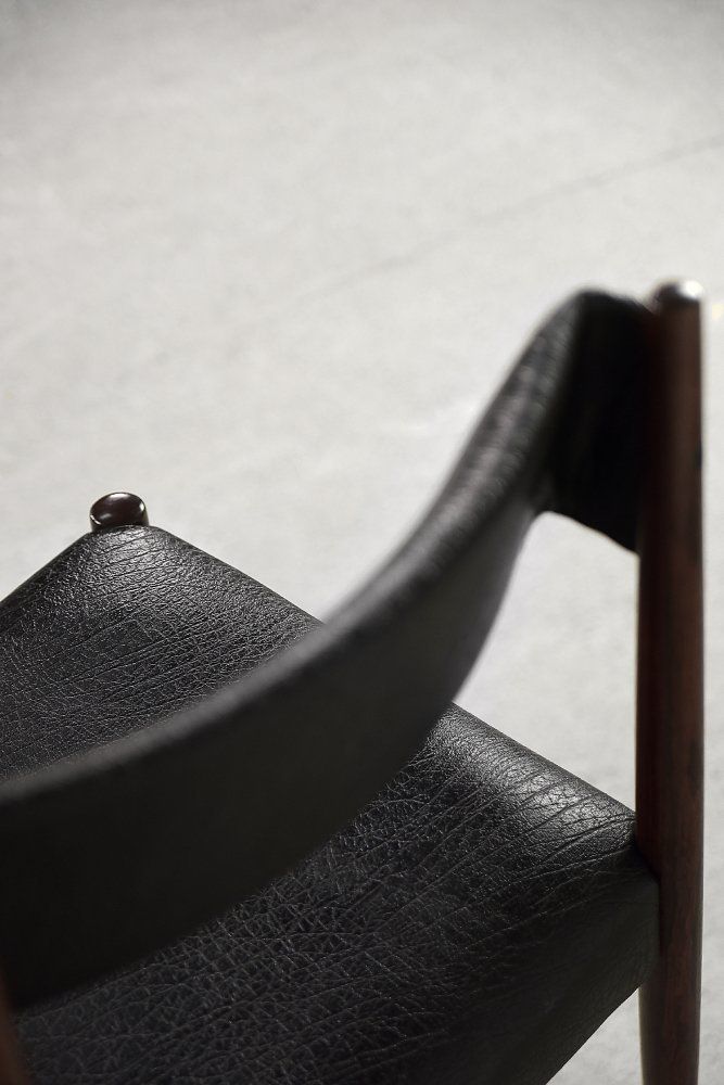 Furniture Mid Century Modern Dutch Dining Chairs By Aksel Bender Madsen For Bovenkamp, 1960s, Set Of 2 photo