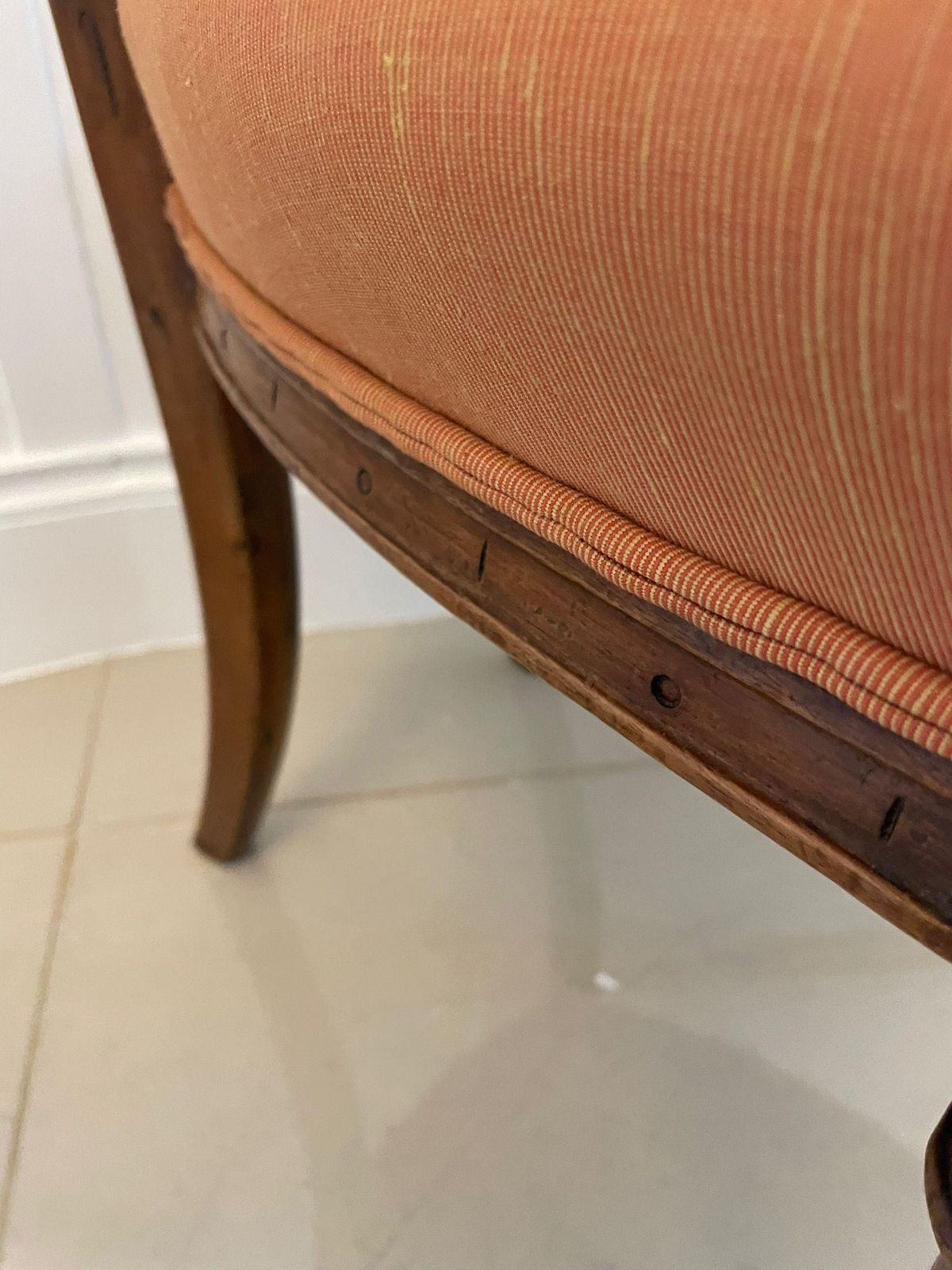 Set Of Four Quality Antique Victorian Carved Walnut Dining Chairs photo vinterior