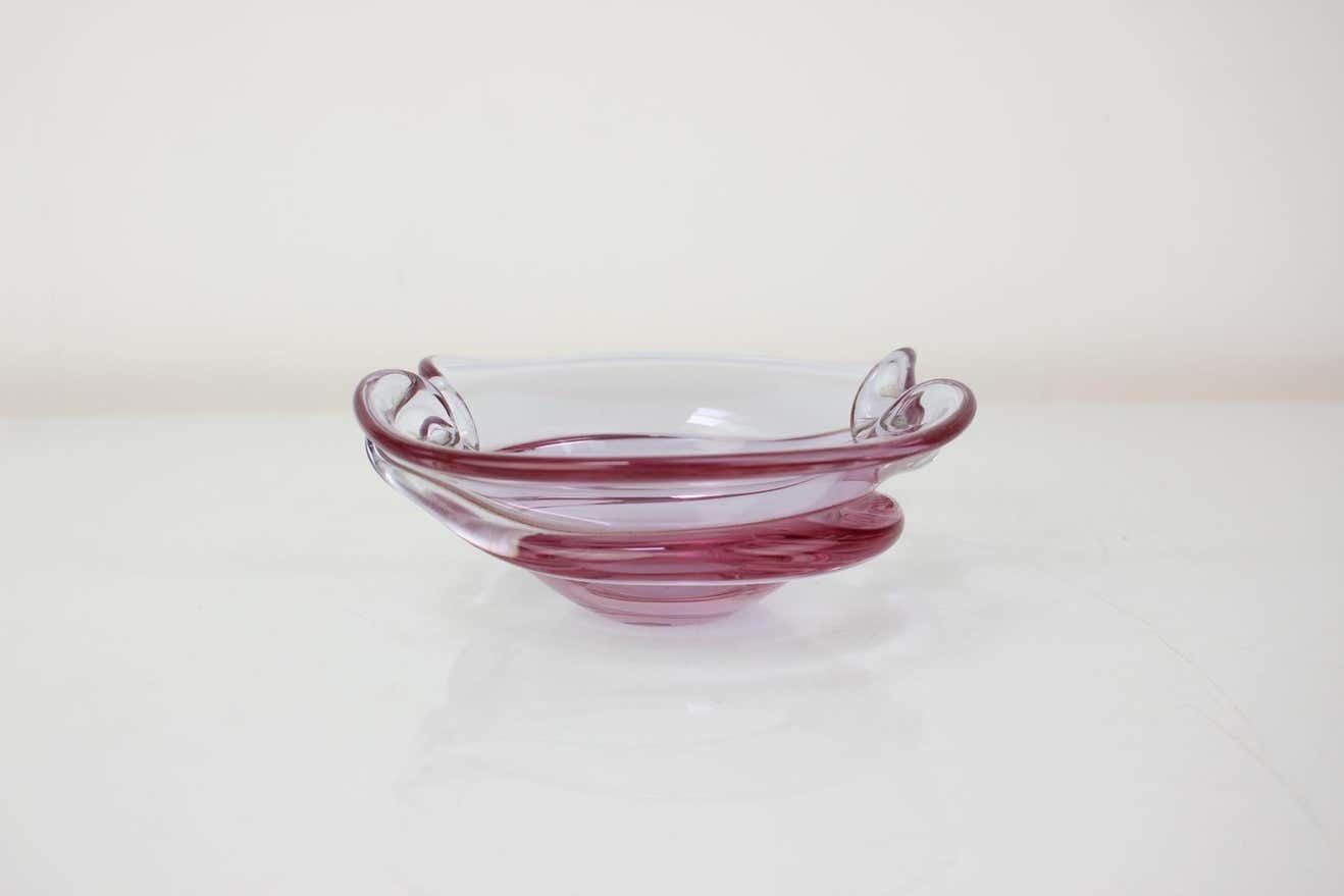 Mid Century Ashtray By Zelezno Borske Sklo, 1960's photo furniture