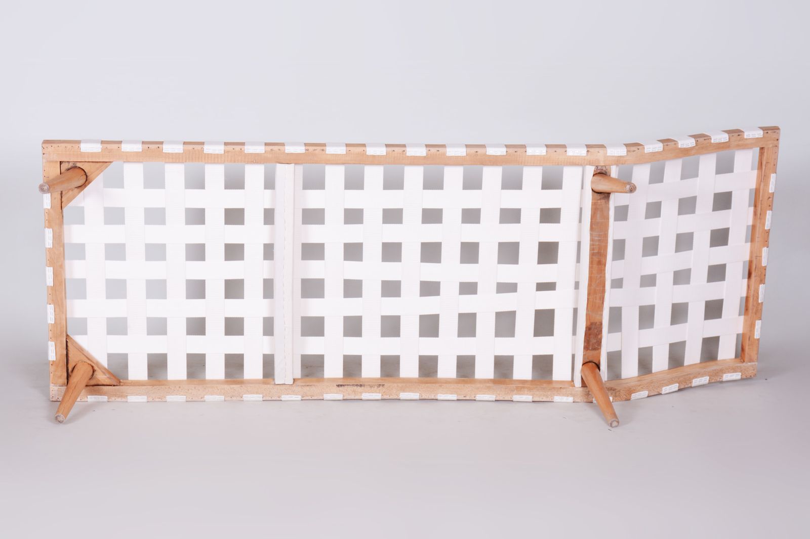 White Jan Vanek Cheslong Made In 1950s Czechia Restored photo furniture