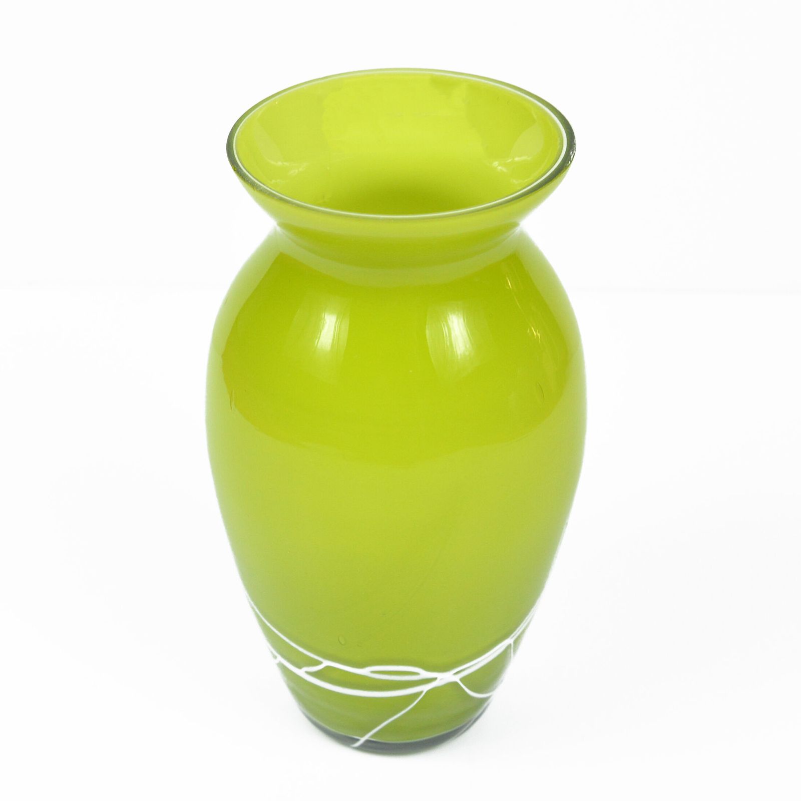 photo furniture 1970s Modern Glass Vase, Farbglashutte Lauscha Thüringen, Germany