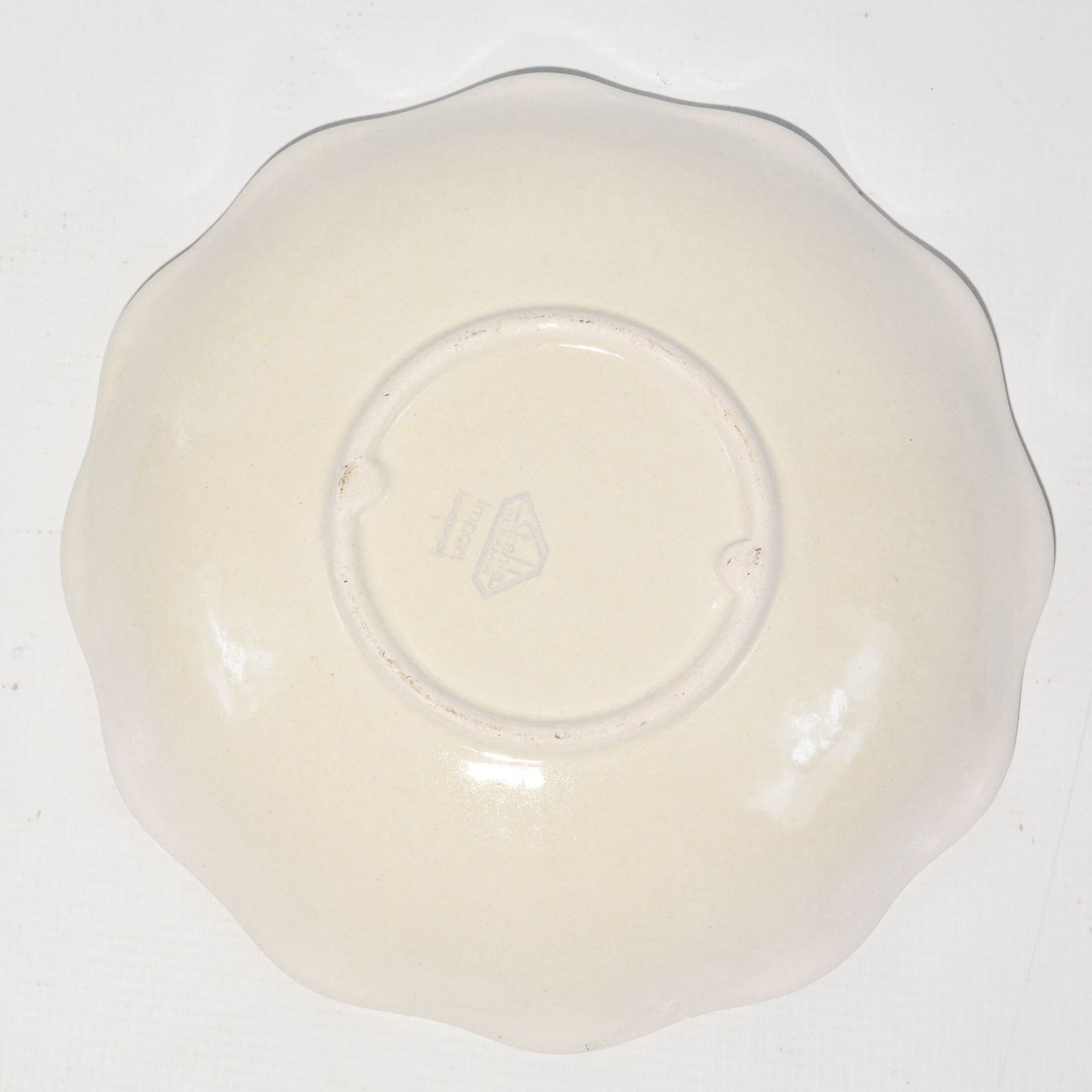 photo furniture Ceramic Fruit Plate 1970, Strehla, Germany