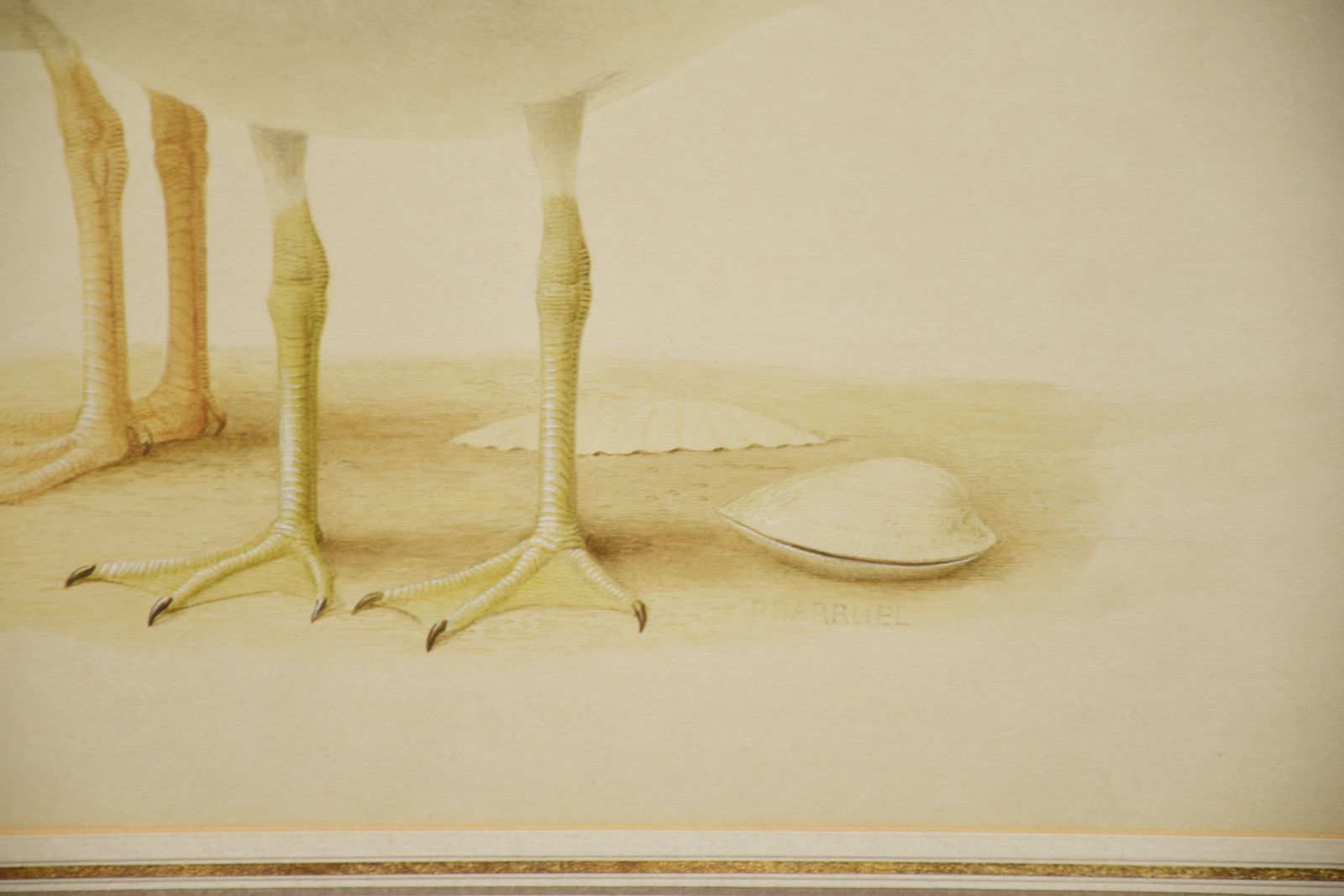 Paul Louis Barruel Watercolour On Paper photo furniture