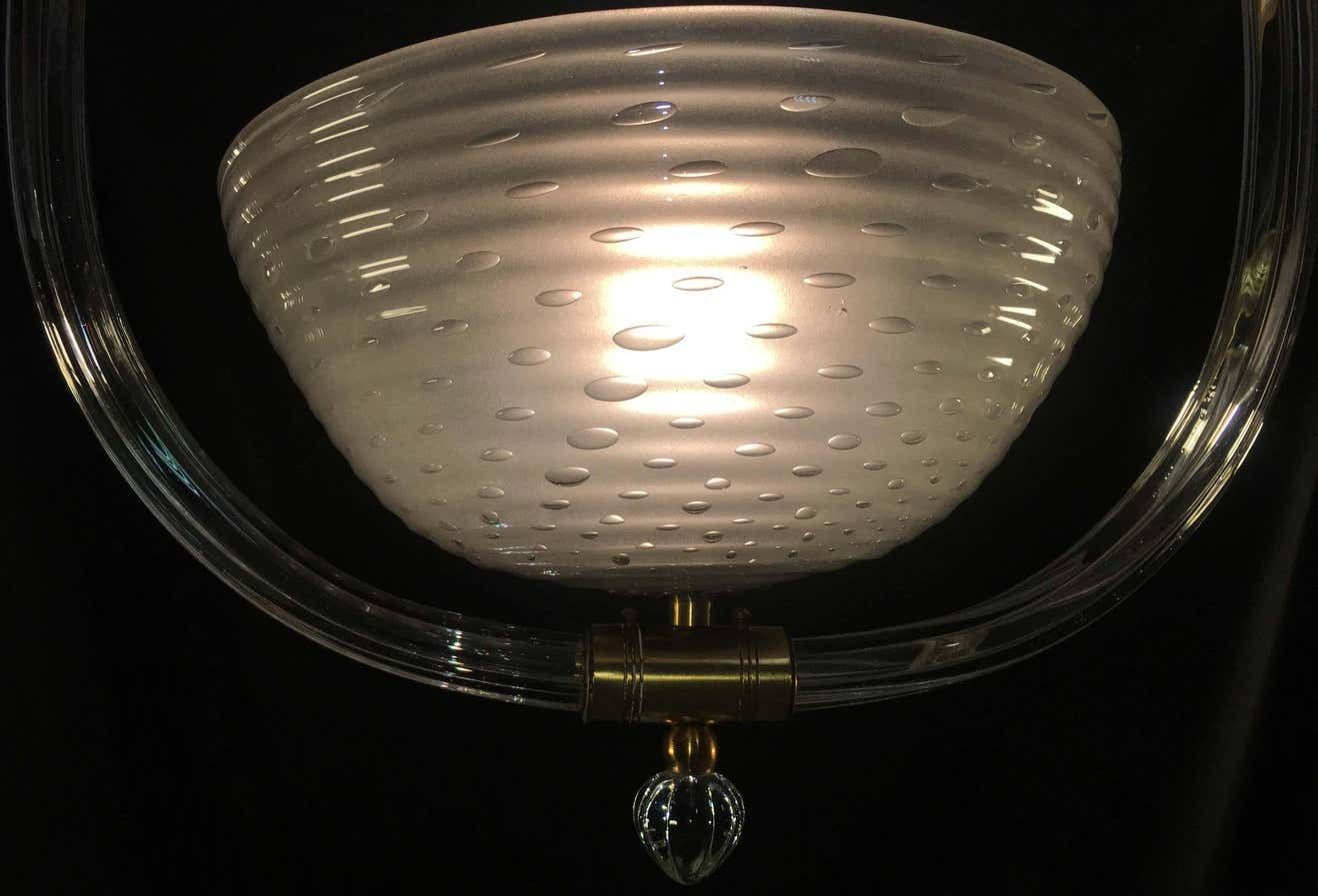 Charming Italian Chandelier By Barovier & Toso, Murano, 1940 photo 2363.4