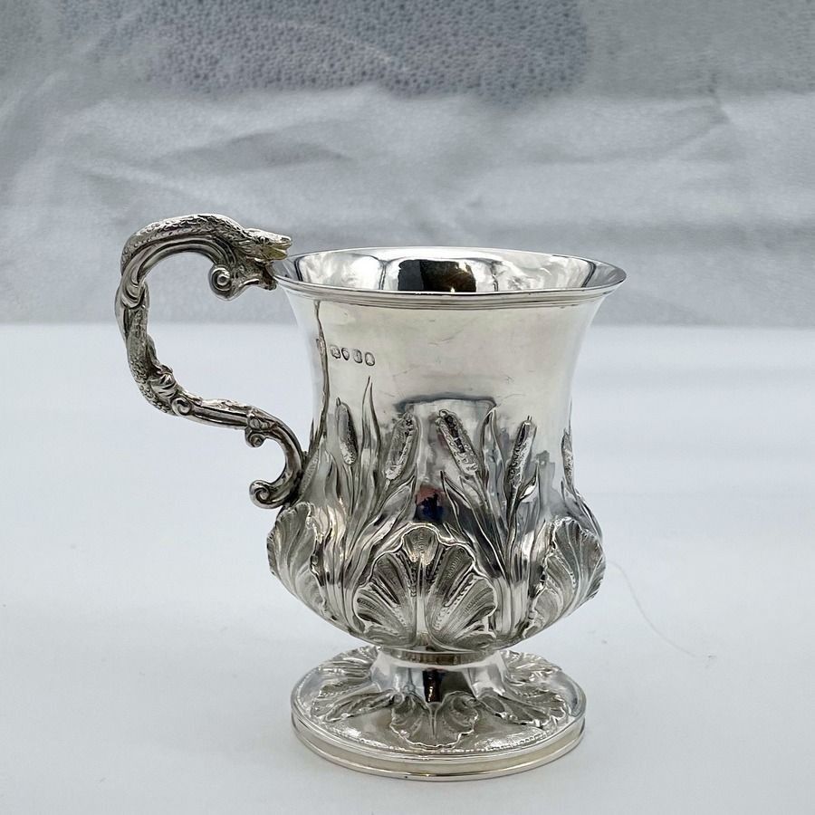 William IV Silver Christening Mug London 1831 Charles Reily & George Storer photo furniture