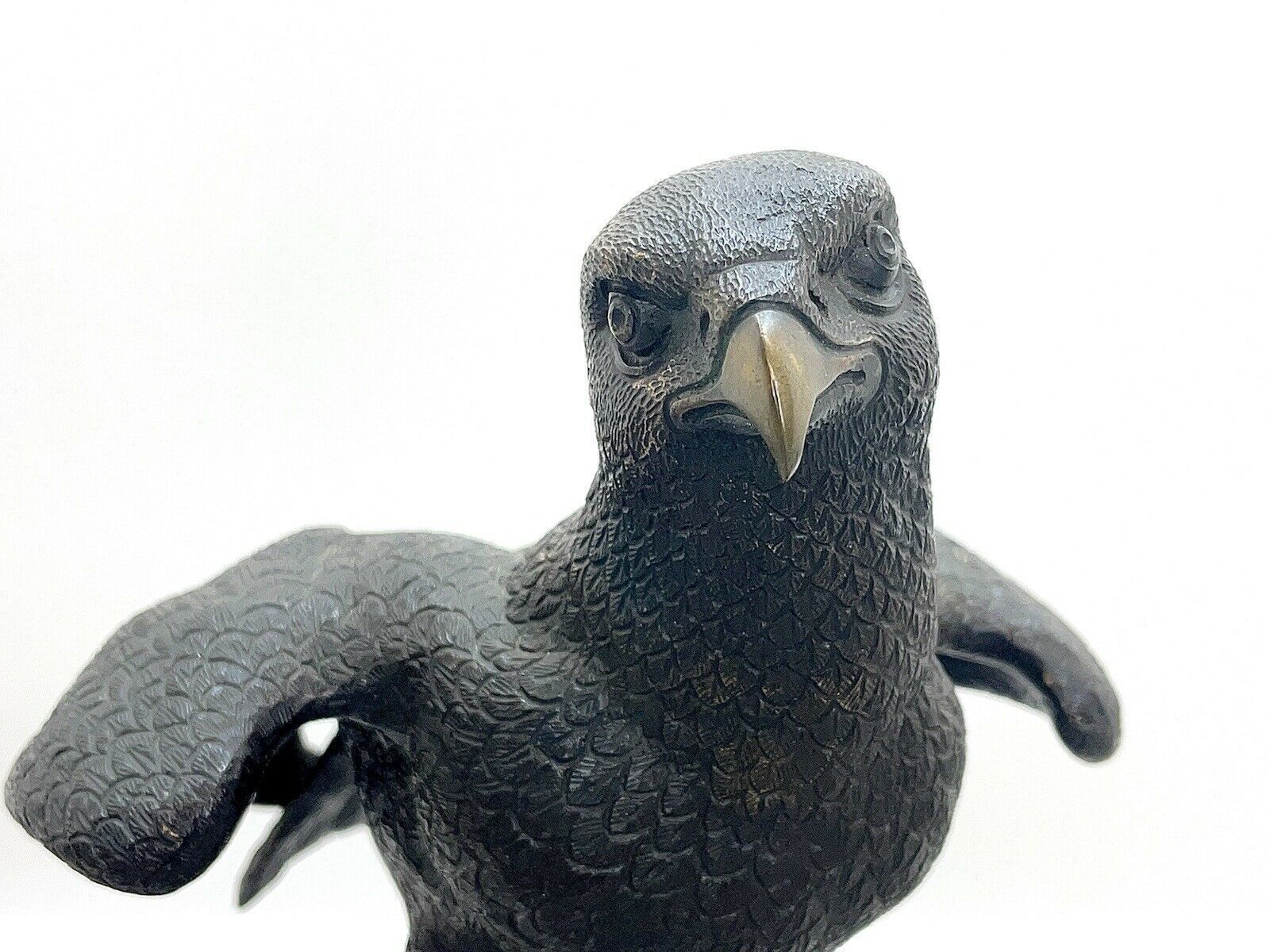 Bronze Falcon, Perched Upon A Falconers Glove   In The Manner Of Gallo photo Art