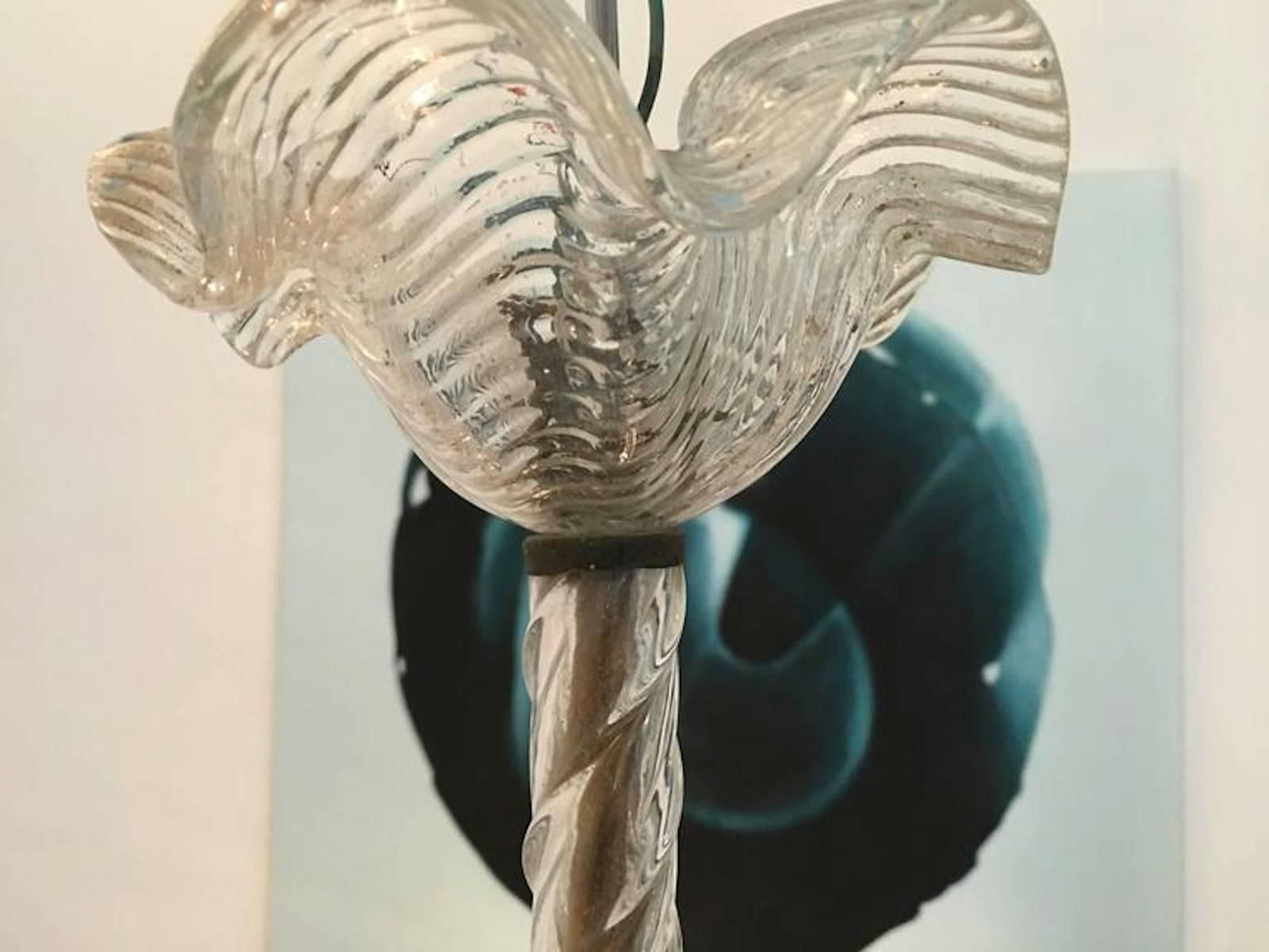 photo furniture Liberty Pendant Chandelier By Ercole Barovier 1940s