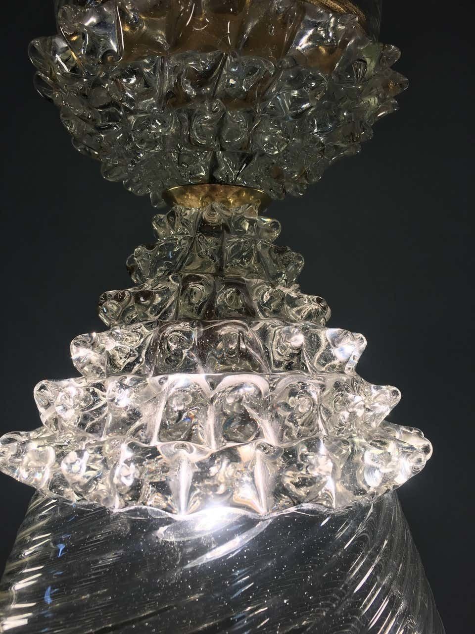 Italian Chandelier By Barovier & Toso, Murano, 1950 photo buy