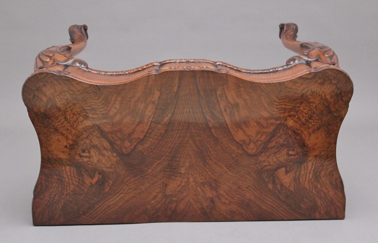 photo furniture Early 20th Century Walnut Card Table By Howard & Co London