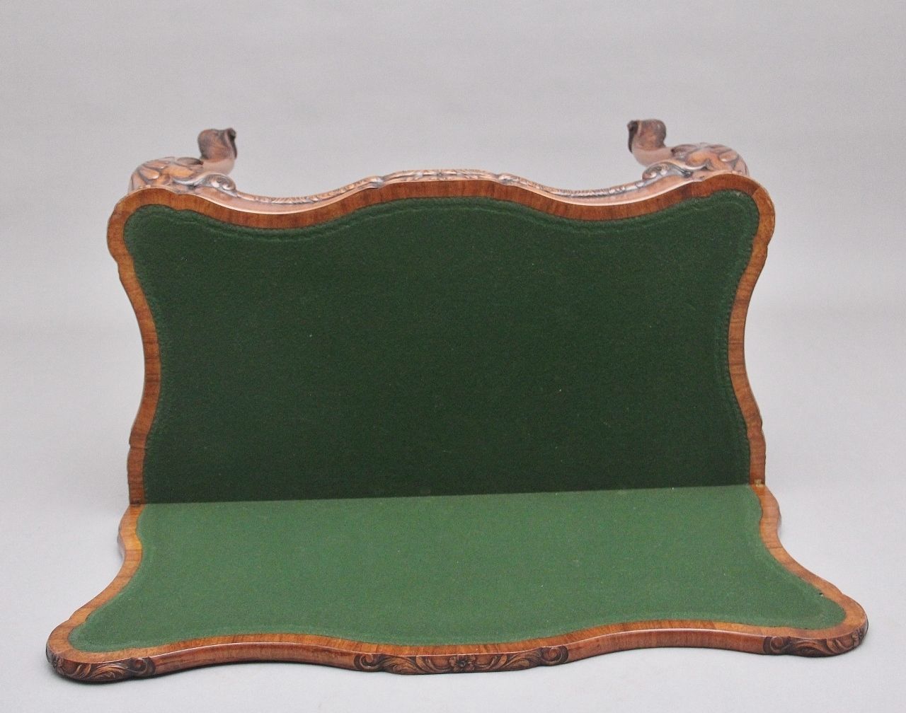 photo for sale Early 20th Century Walnut Card Table By Howard & Co London