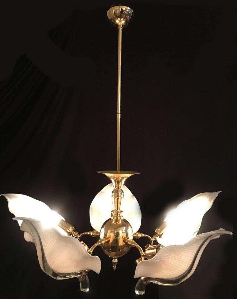 Fantastic Chandelier Franco Luce For Seguso, Murano, 1970s photo furniture