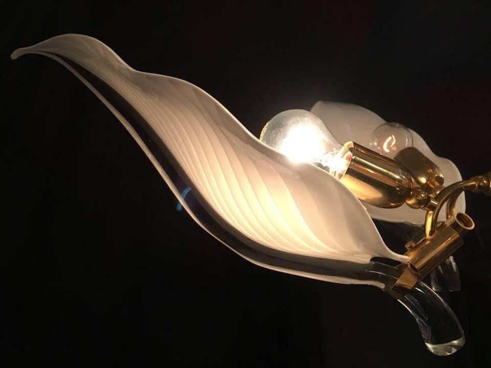 Fantastic Chandelier Franco Luce For Seguso, Murano, 1970s photo Lighting