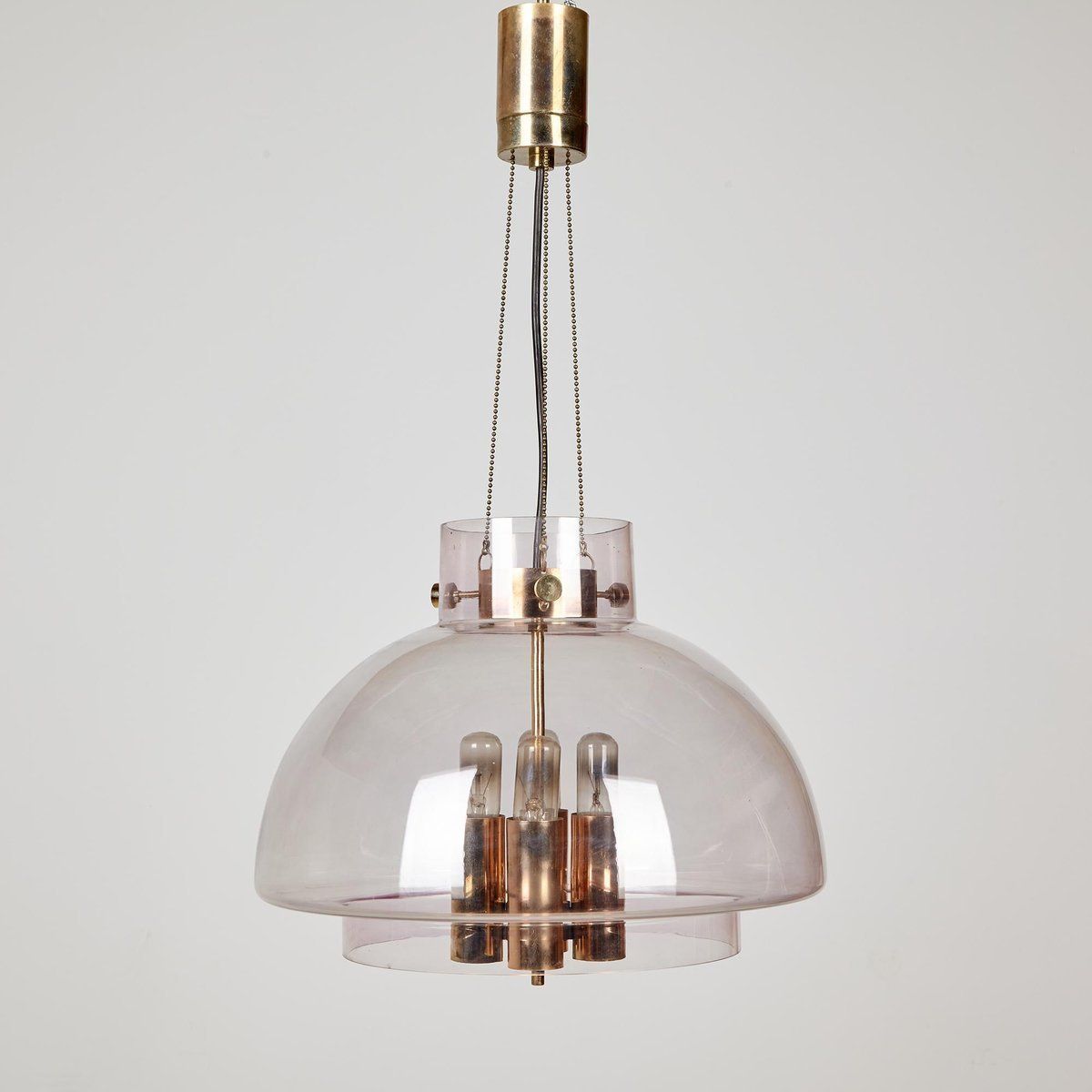 photo for sale Vintage Glass Chandelier From Limburg