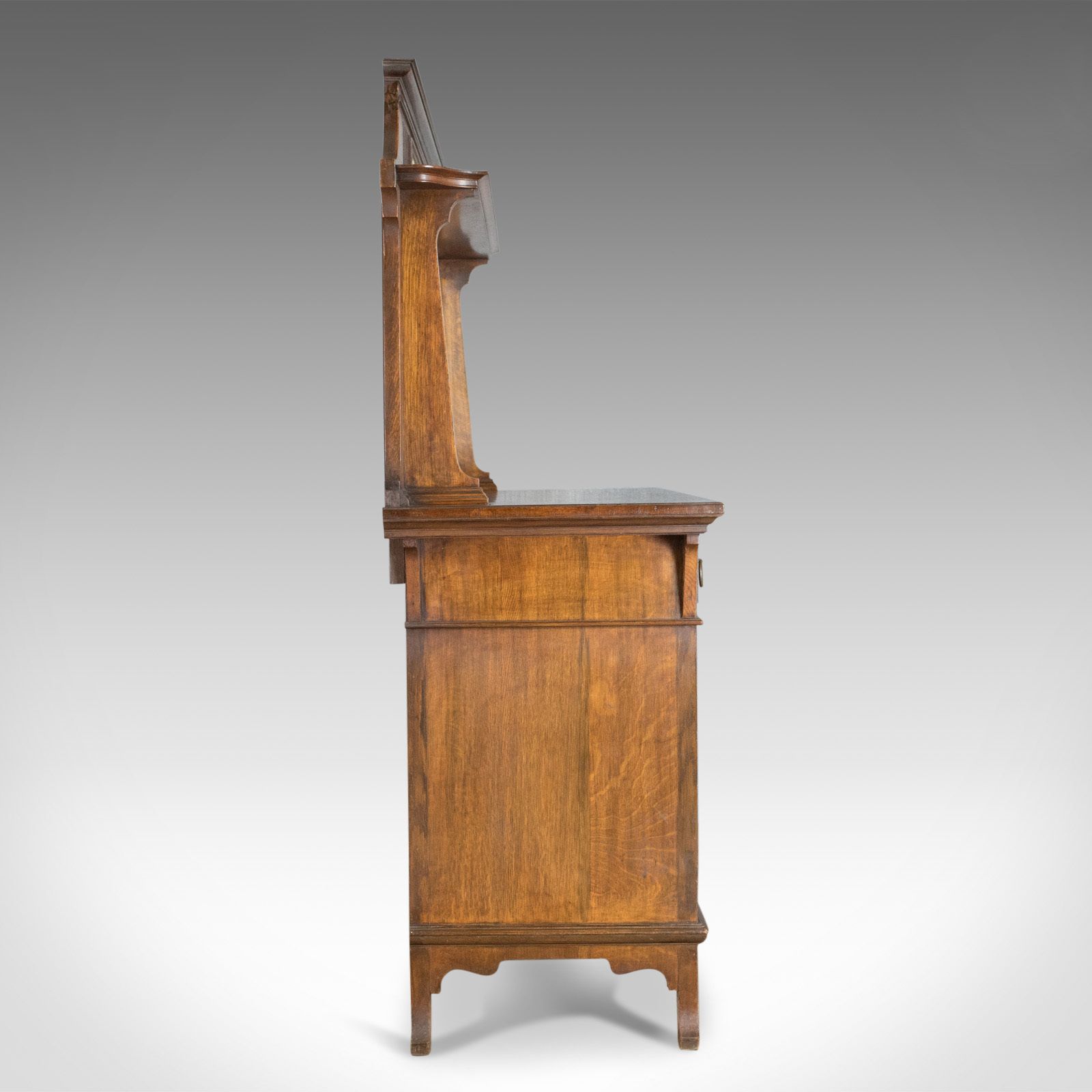 Antique Sideboard, English Oak, Arts & Crafts Cabinet, Liberty Taste, Circa 1900 photo Furniture