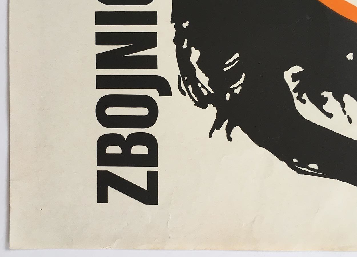Original Film Poster, La Guerilla, Martin Dyrynk, 1976, Genuine Czech Vintage Print photo for sale