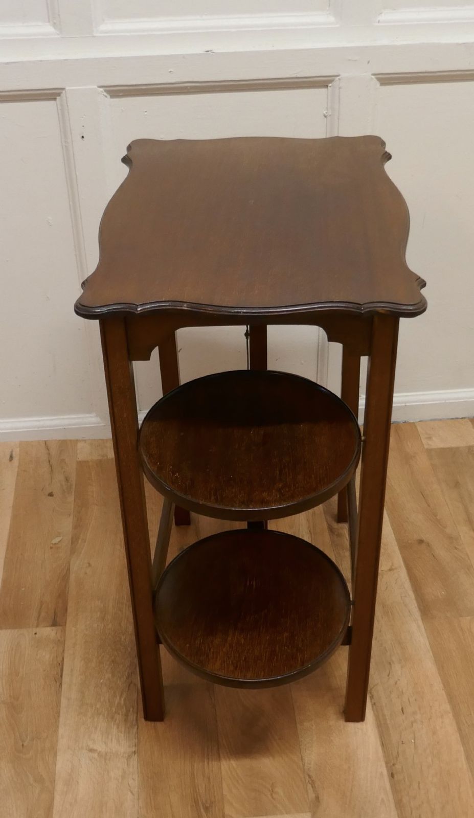 A 4 Tray Mahogany Table Cake Stand Or Dumb Waiter photo 474.0