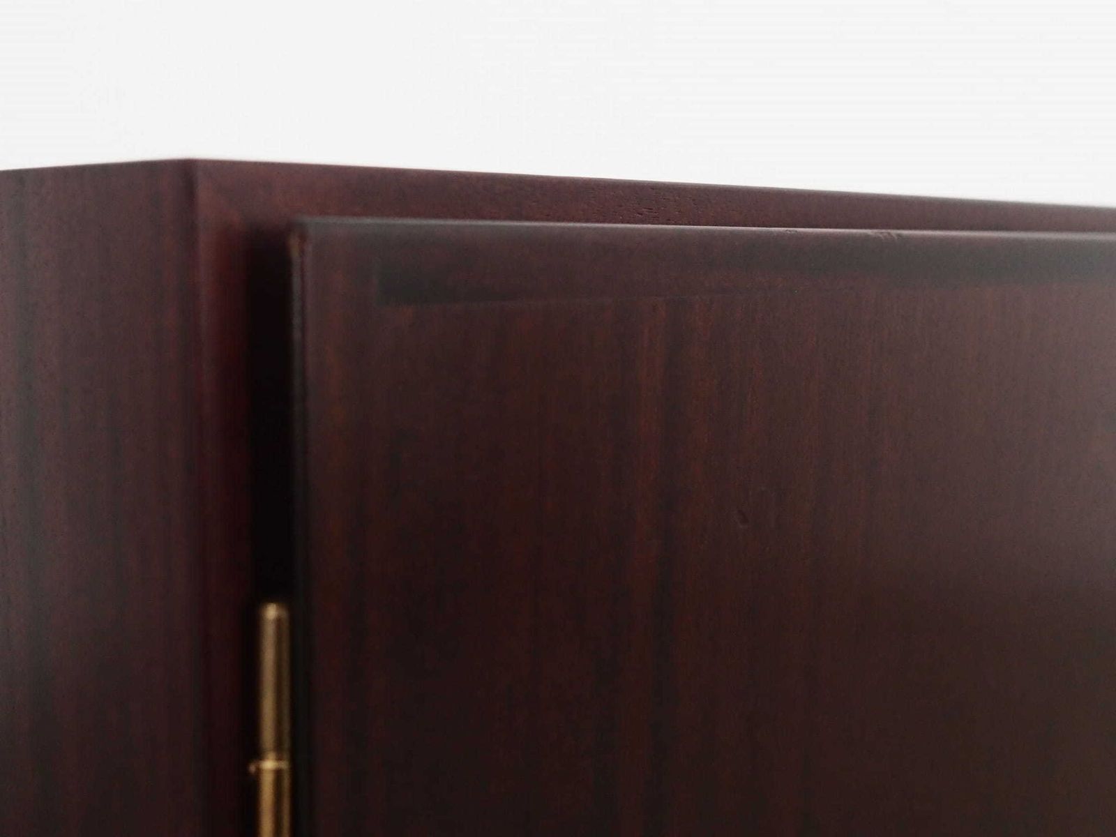 Furniture Mahogany Cabinet, Danish Design, 1970s, Manufacturer: Omann Jun photo