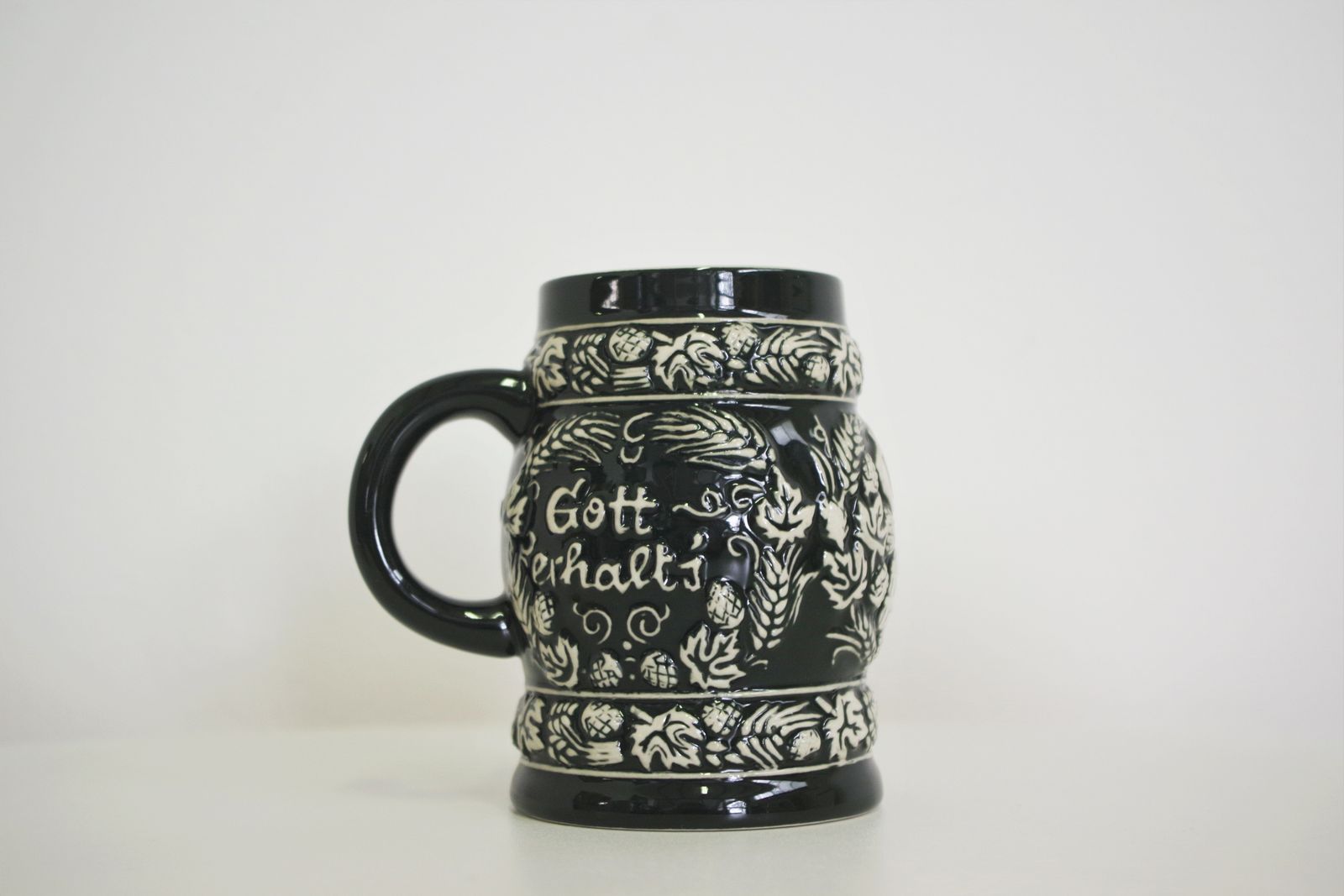 Porcelain Beer Mugs, 1980s, Set Of 3 photo buy