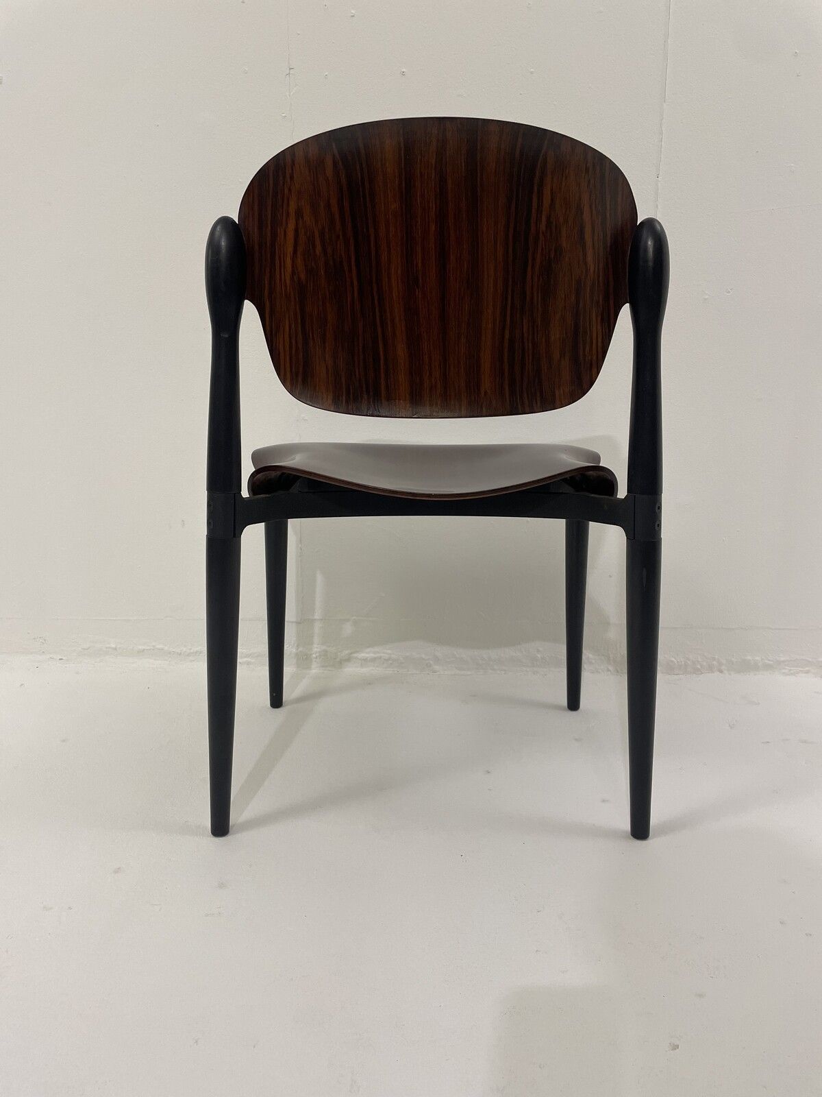 Set Of 6 Mid Century "S83" Chairs By Eugenio Gerli For Tecno photo buy