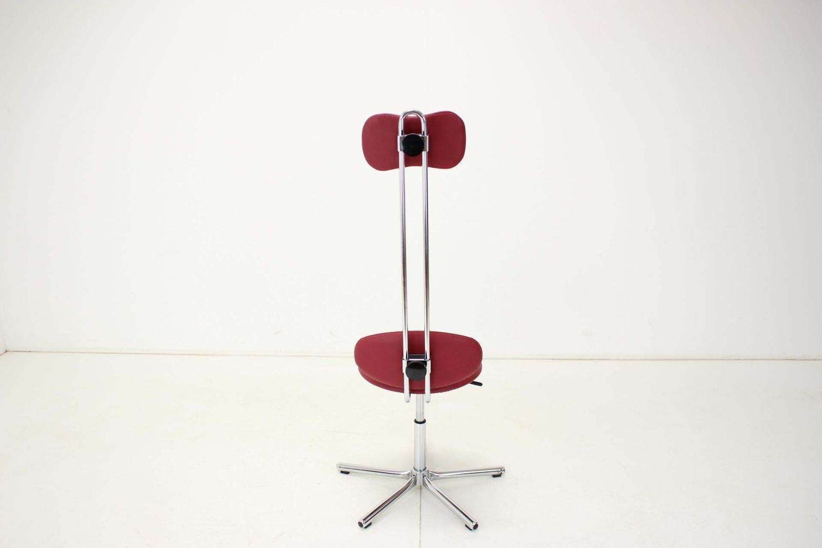 Height Adjustable Swivel Chair 1980s, Czechoslovakia photo 359.0