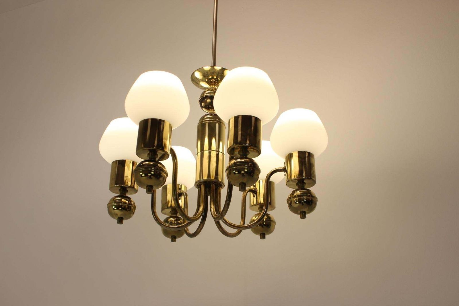 photo furniture Mid Century Chandelier Kamenicky Senov, 1960's