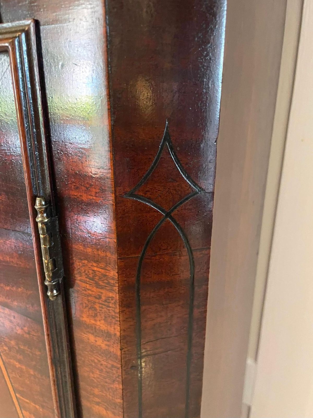 Antique George III Superior Quality Mahogany Inlaid Eight Day Longcase Clock photo 5950.0