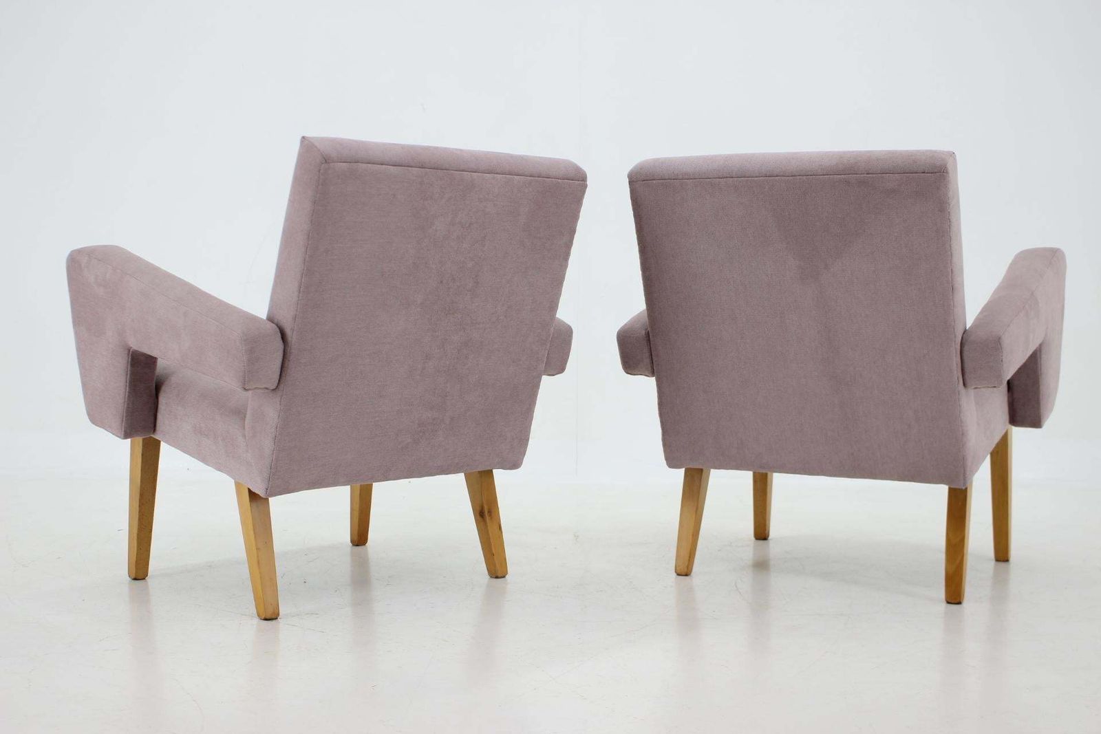 1960s Pair Of Design Armchairs, Czechoslovakia photo Furniture