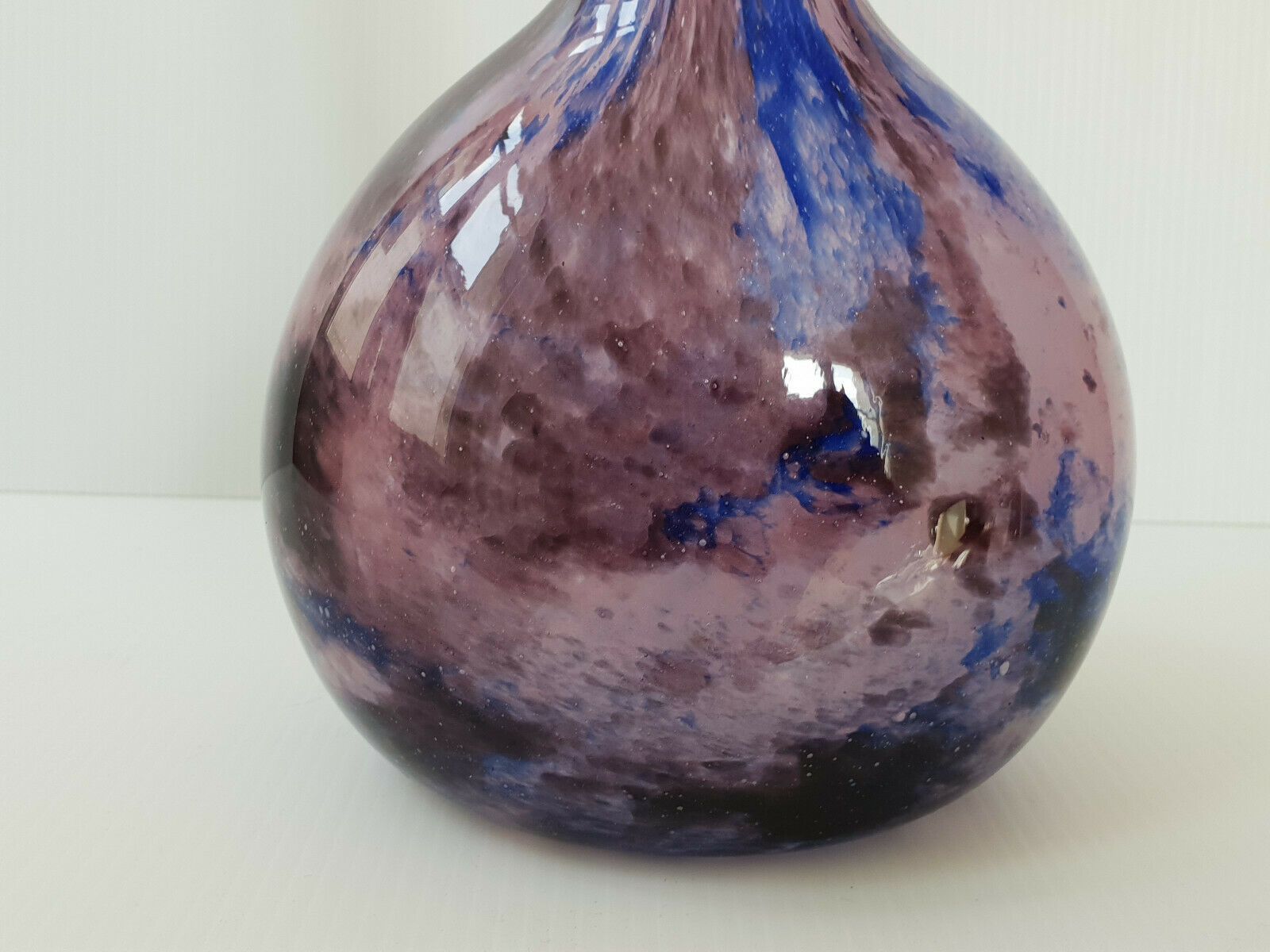 Berluze Vase Art Nouveau 1900 In Dlg Glass Daum Lorrain 1900s photo Home Decor