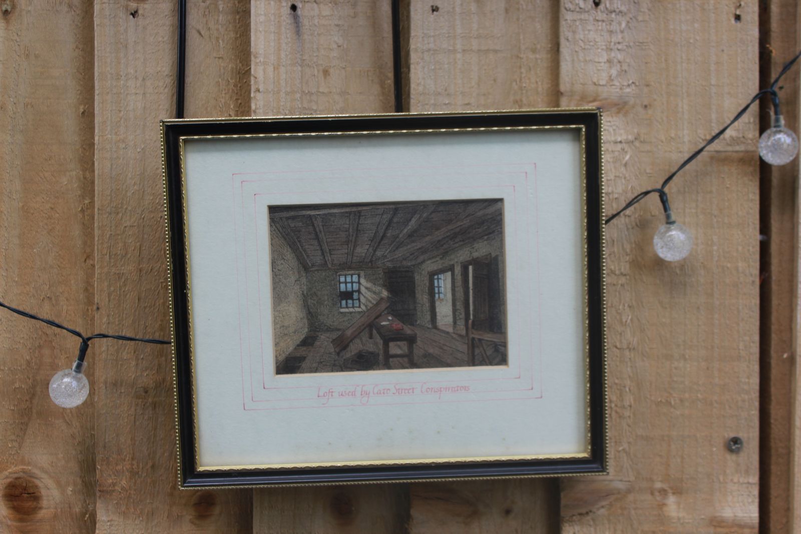 Pair Of 19th Century Handcoloued Cato Street Engravings photo furniture