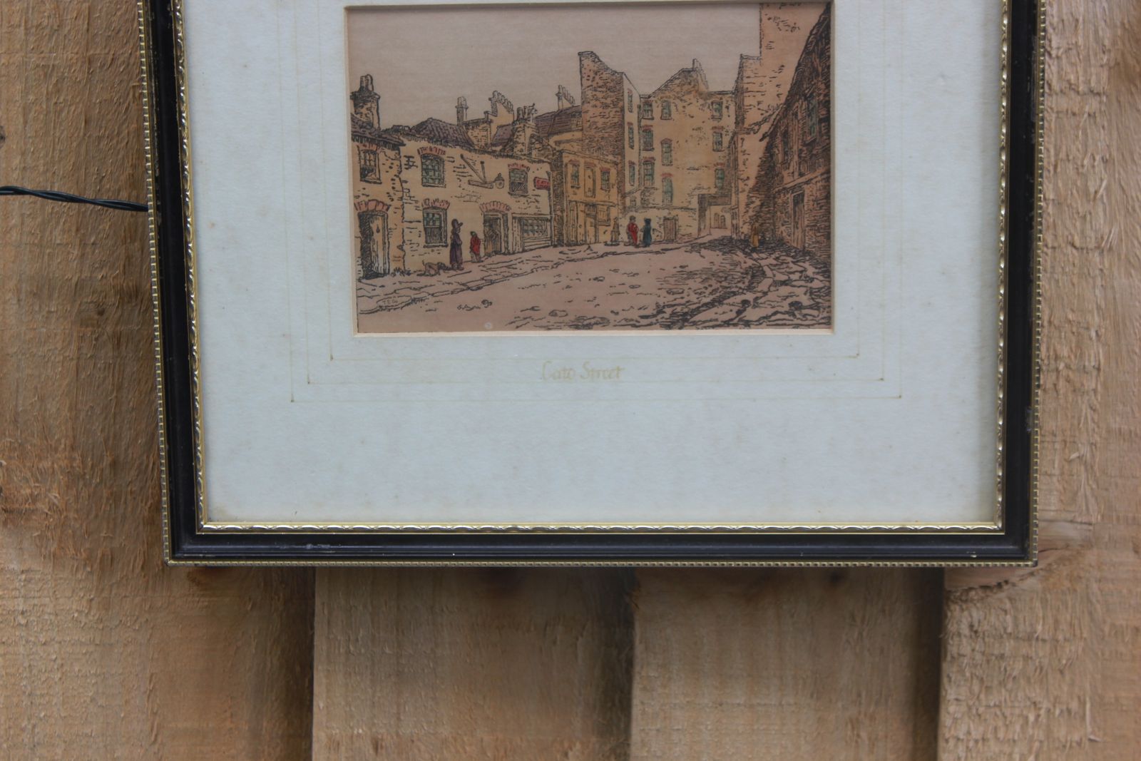 Pair Of 19th Century Handcoloued Cato Street Engravings photo vinterior