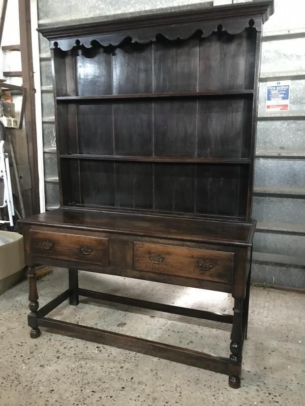 Beautiful 18th Century Oak Dresser photo furniture