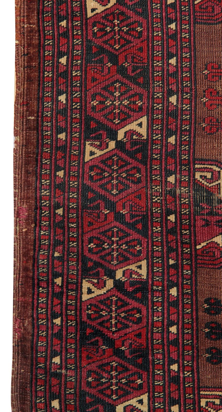 Traditional Red Wool Antique Rug Handwoven Oriental Living Room Rug photo Textiles