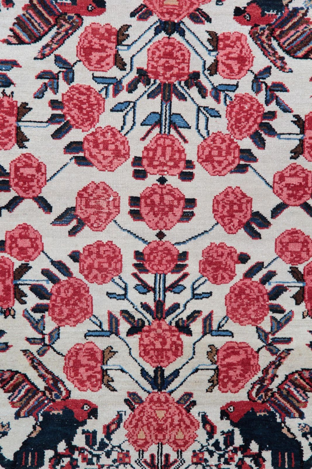Handwoven Carpet Floral Living Room Traditional Rug photo for sale