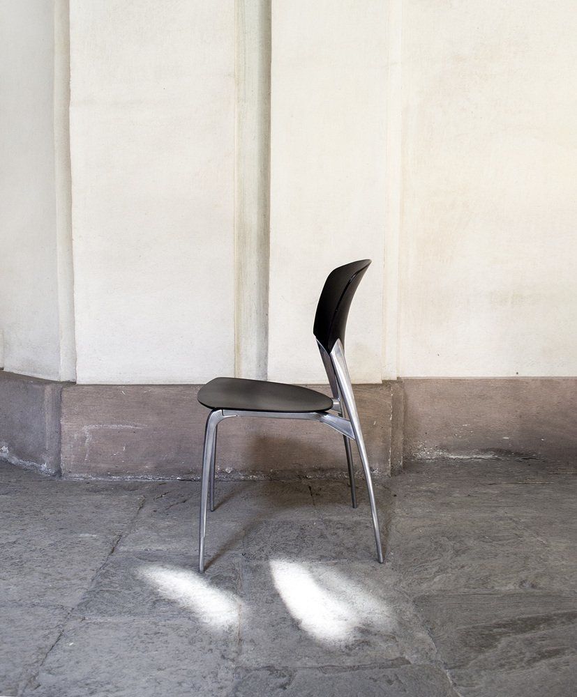 Silla Stacking Chairs By Josep Llusca For Driade, Italy, 1995, Set Of 2 photo for sale