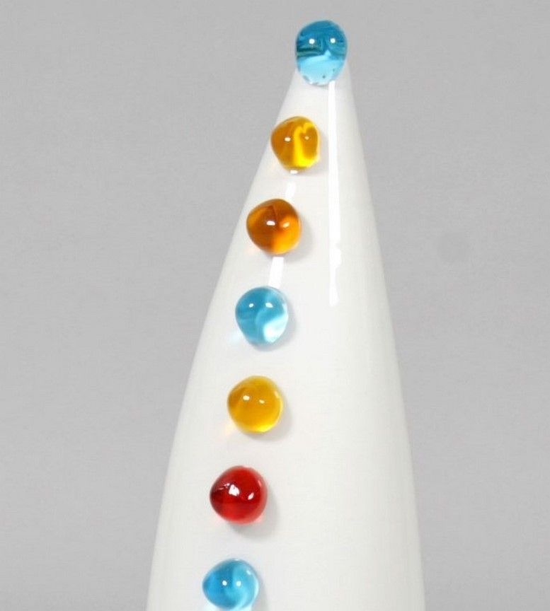 Mid Century Modern  Glass  Table Lamp By Vistosi photo furniture
