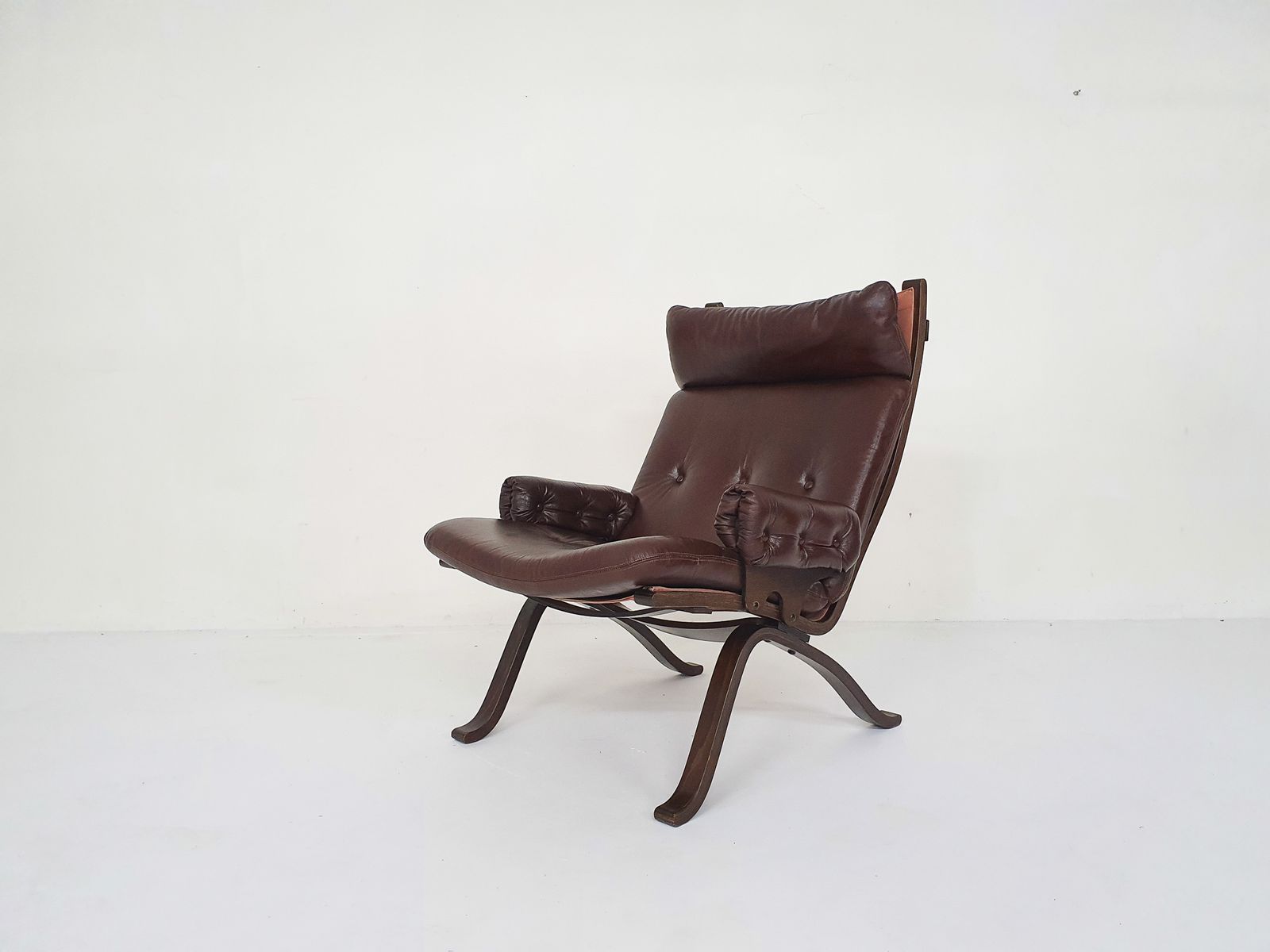 Loungestoel In De Stijl Van Ingmar Relling, Noorwegen, Jaren 1970