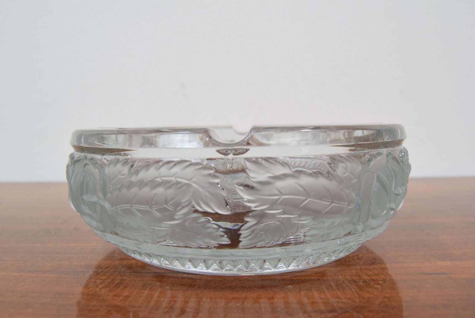 Mid Century Glass Ashtray/Bohemia Cristal, 1950´S photo Home Decor