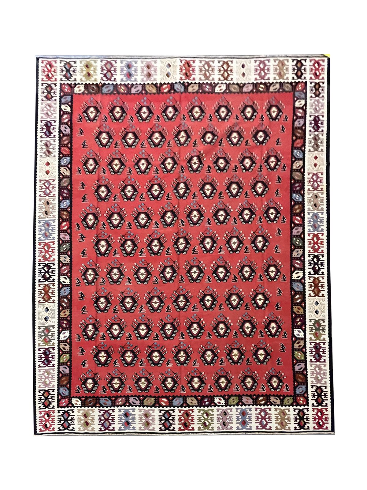 photo furniture Antique Turkish Pirot Kilim Rug Handmade Flatwoven Oriental Kilim Area Rug