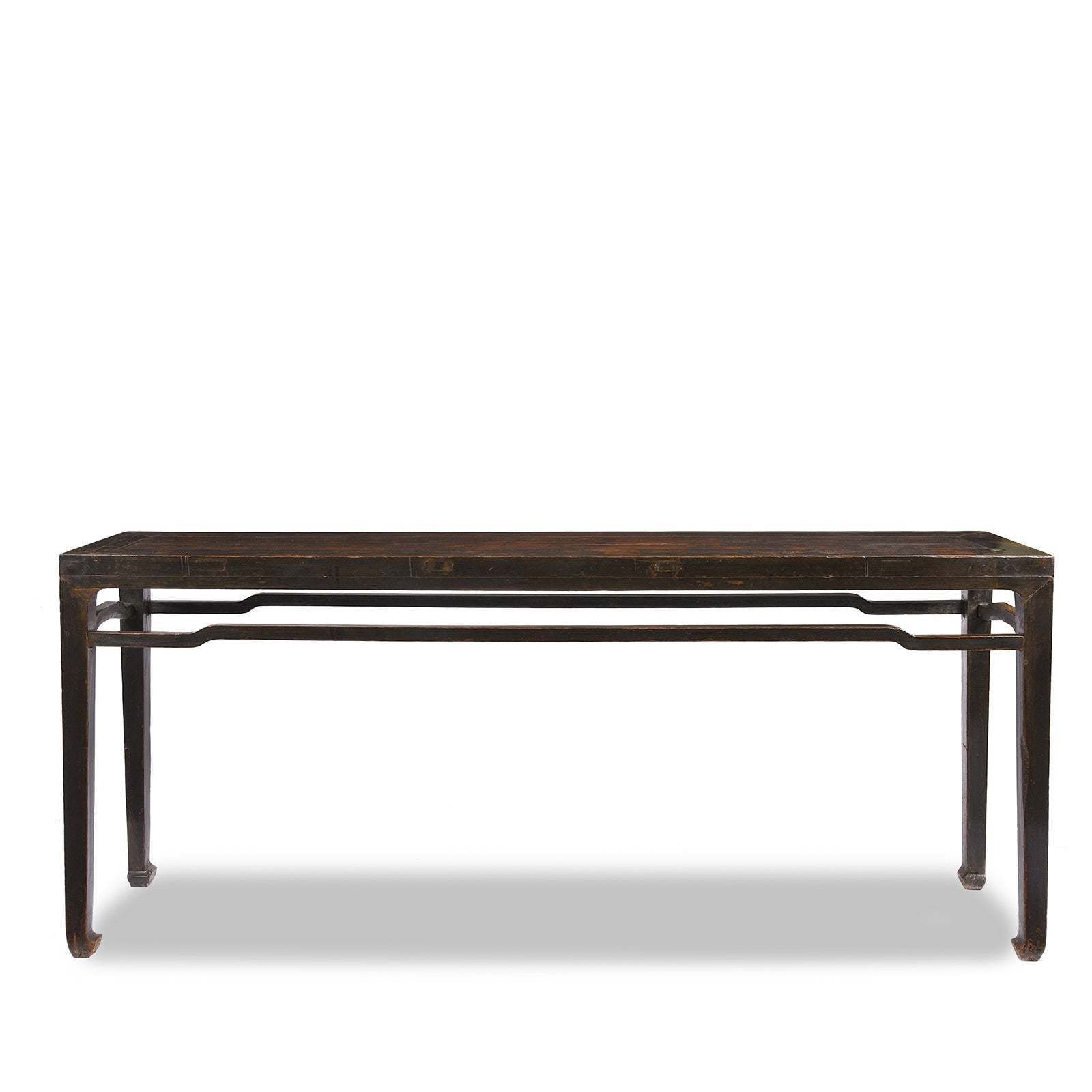 Chinese Black Lacquer Altar Table   19thc photo buy