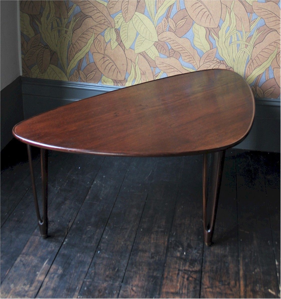 Danish Triangular Teak Coffee Table From Bc Møbler photo furniture