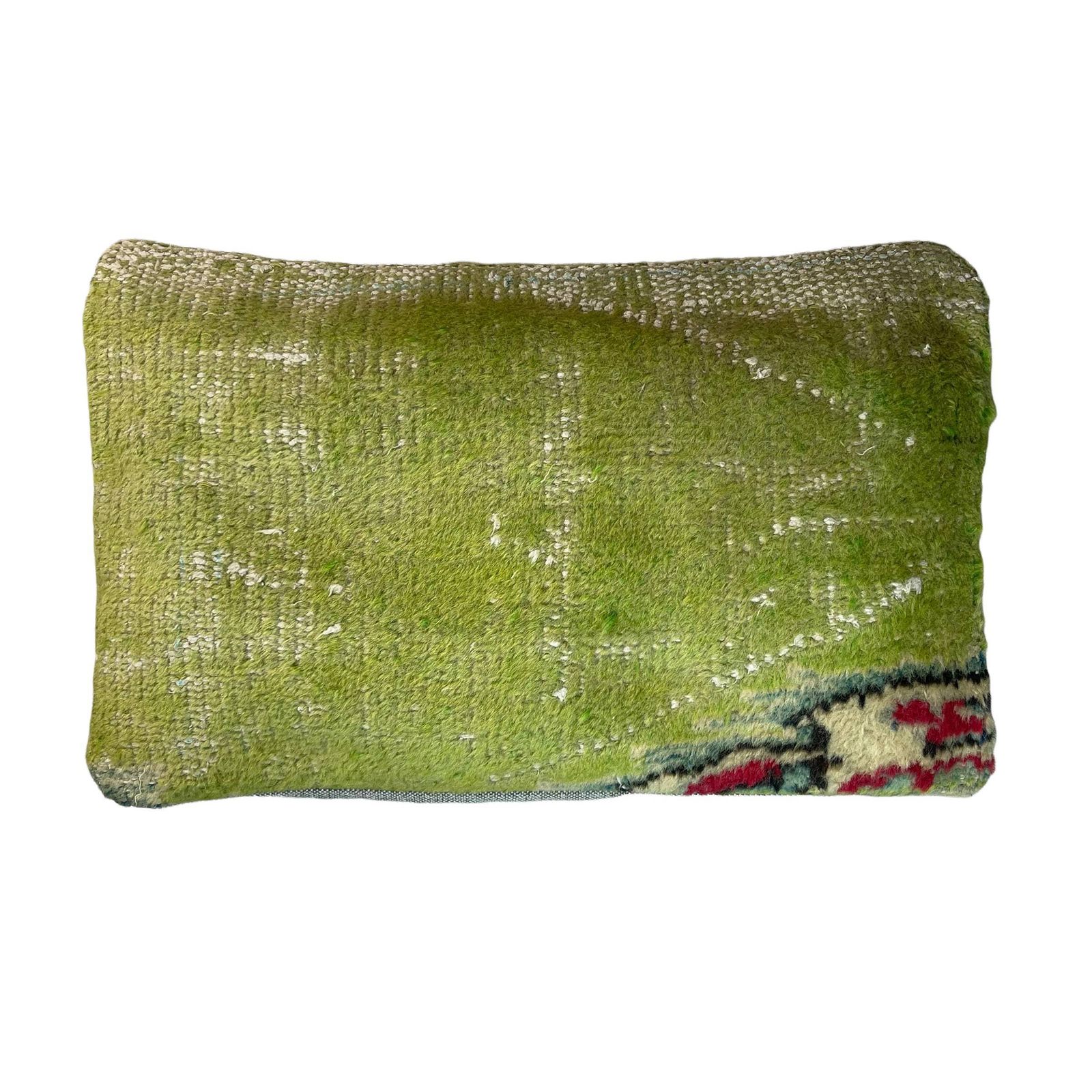 12'' X 20'' Vintage Hand Made Rug Cushion Cover, 30 X 50 Cm Decorative Rug Pillow Cover, Large Vintage Turkish Rug Cushion Cover photo vintage