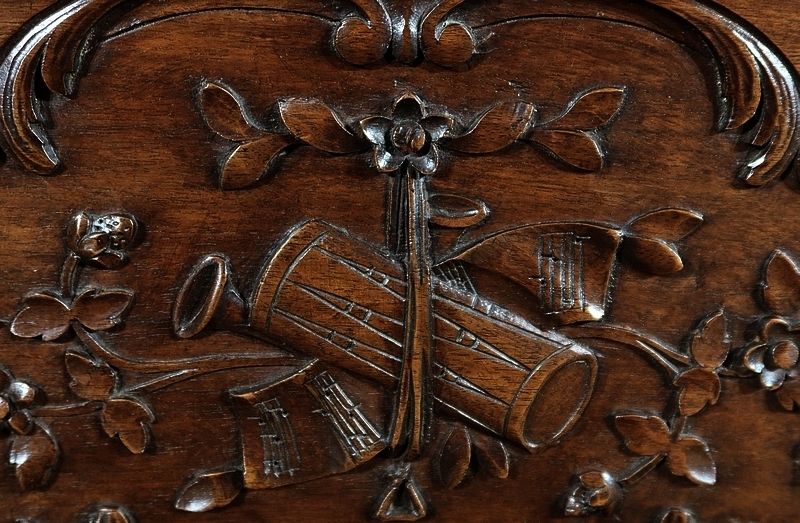 French Provencal Kneader In Solid Walnut, 19th Century photo buy