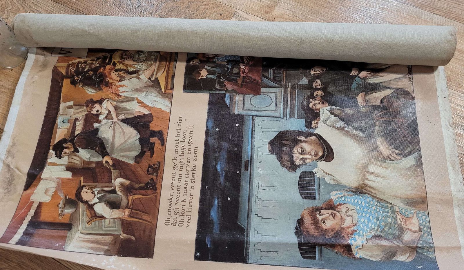 Dutch Feminist History Poster / Women And Child Labour / Vrouwen En Kinderarbeid / Historical Posters / School Posters photo buy