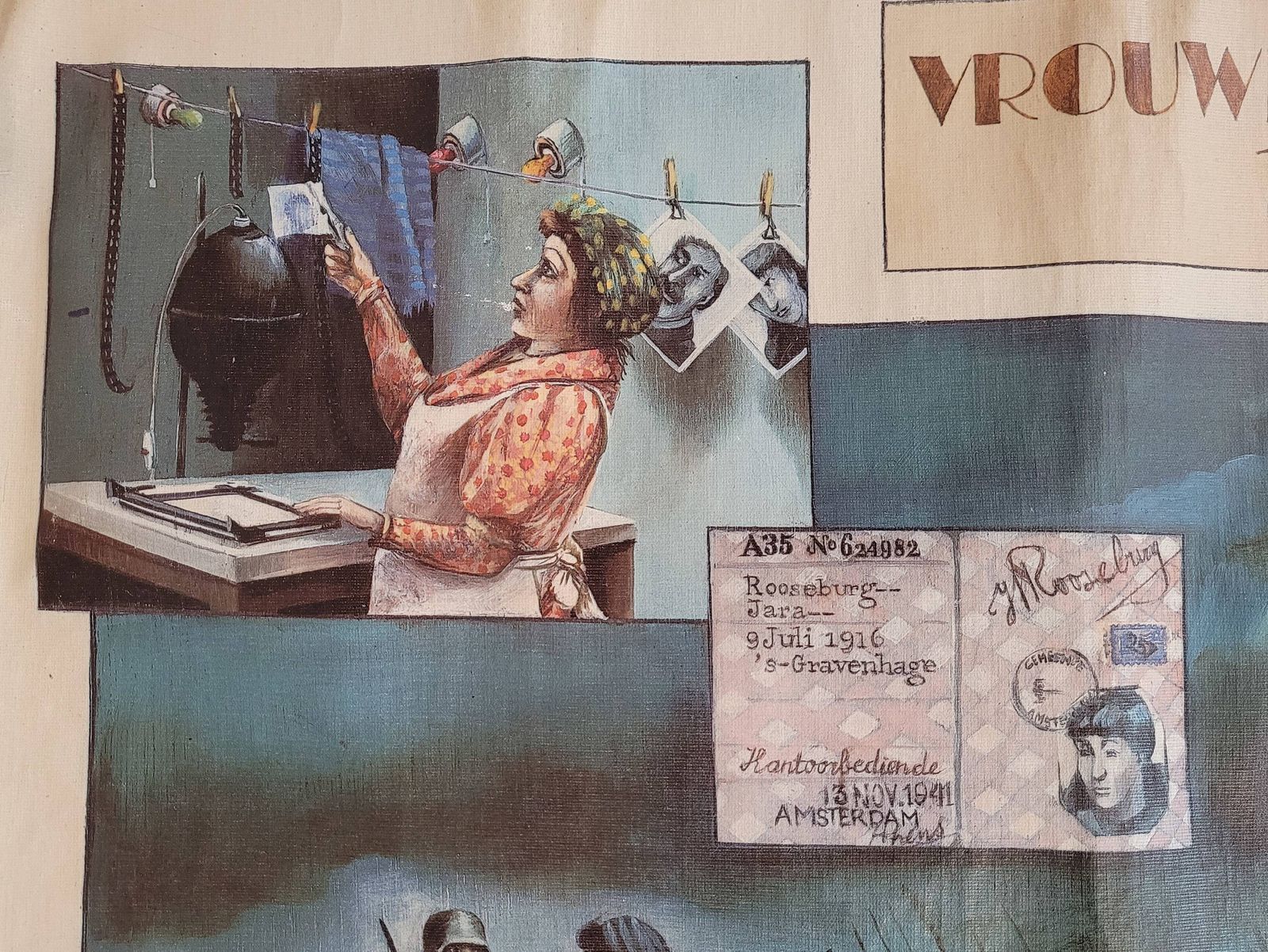Dutch Feminist History Poster  Vrouwen In Het Verzet  Historical Posters  School Posters  Women's Suffrage photo furniture