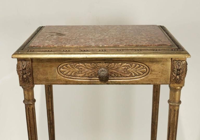 photo for sale Elegant Console With A Centre Drawer In The Style Of Louis XVI