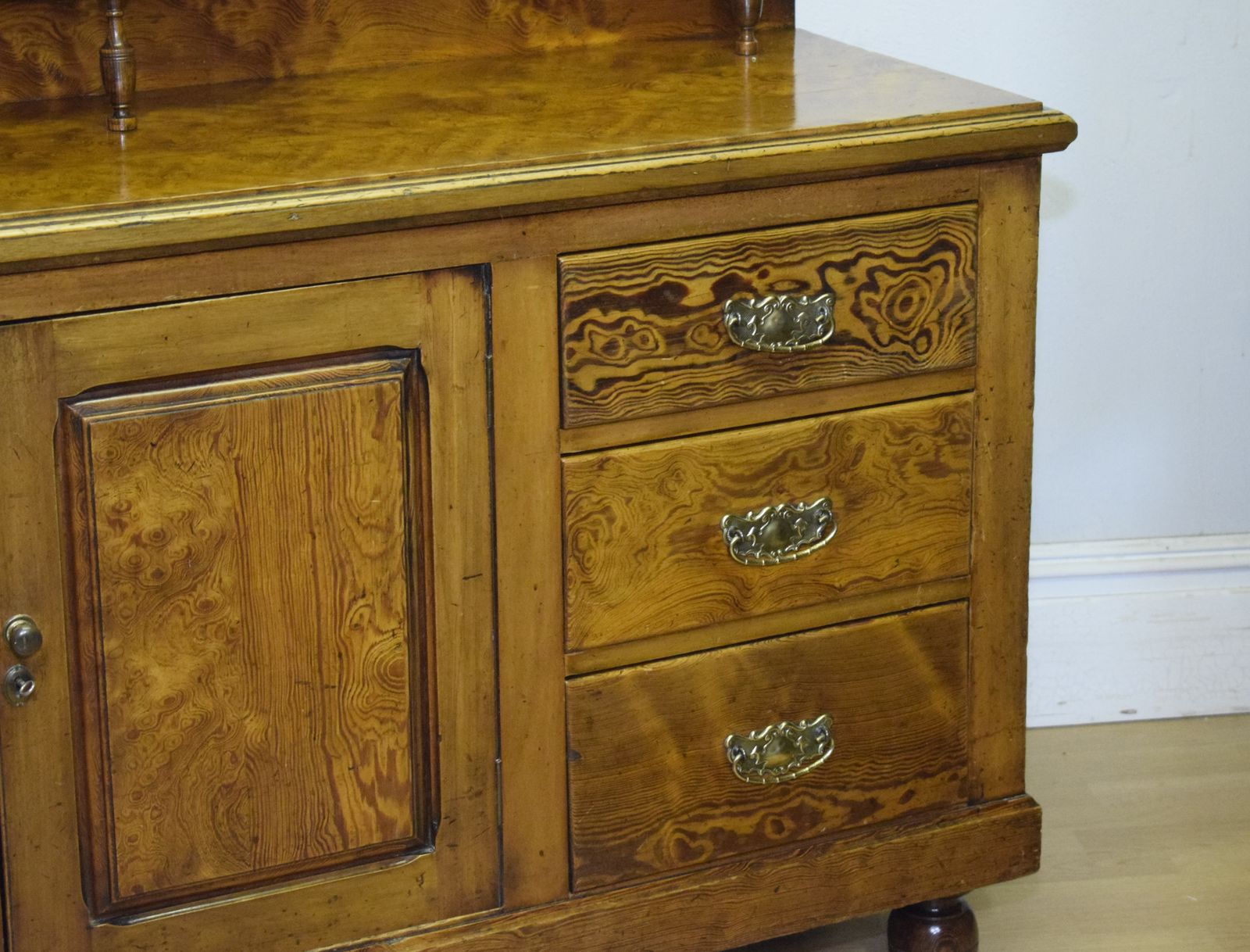 Victorian Dresser Base, 1800s, Pine photo 1200.0